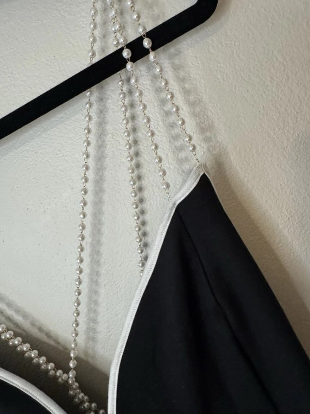 Maeve Anthropologie NWT Pearl Strap Black Cocktail Midi Sheath Dress Size XL - Picture 5 of 8